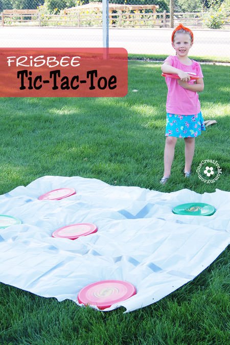 Frisbee Tic-Tac-Toe 